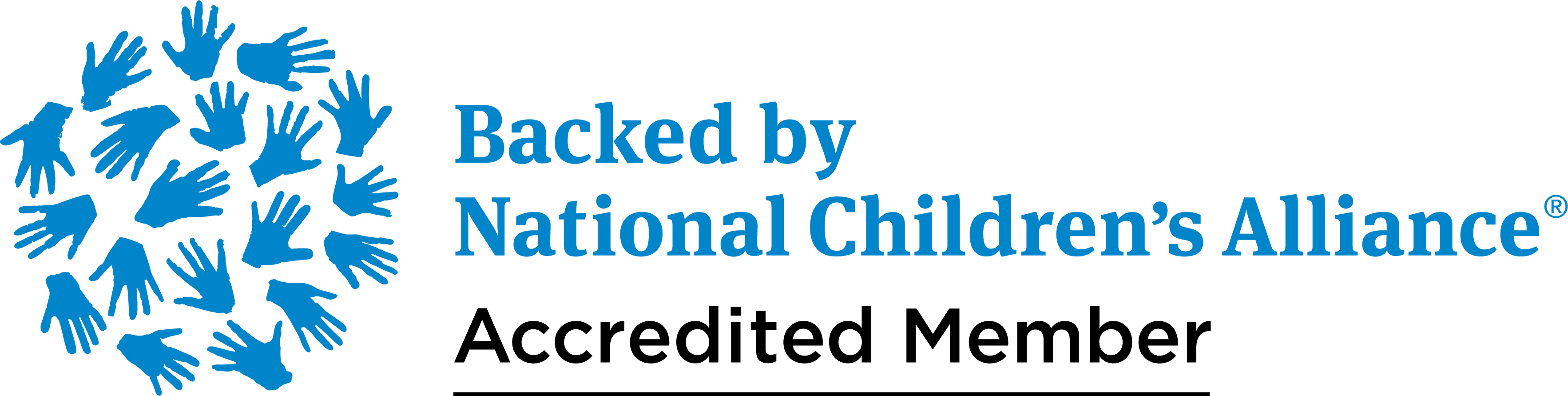 NCA_AccdMbr_RGB Backed by National Children's Alliance Accredited Member